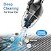 Nulaxy Car Vacuum Cleaner, High Power Strong Suction Vacuum Cleaner, Portable Lightweight Wet Dry Vacuum with 16.4 Ft Cord and Nozzles Set for Pet Hair Car Cleaning