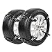 Sanku 2018 Upgraded Snow Tire Chains,Fits for Most Car/SUV/Truck-Set of 8 (Black)