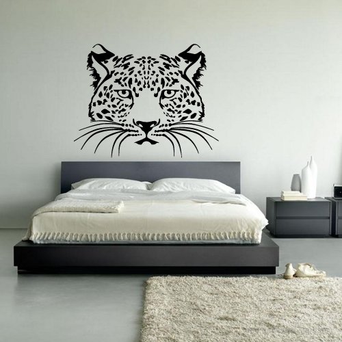 Wall Decal Wild Cat Panther Leopard Puma Jaguar Lion Animal Speed Room M1060
