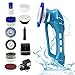 Cordless Power Scrubber, EVERTOP Cordless Automatic Multi Purpose Power Spin Scrubber Functional Portable Handheld Cleaning Brush Kit with Rechargeable Battery and 8 Detachable Replacement Brushes