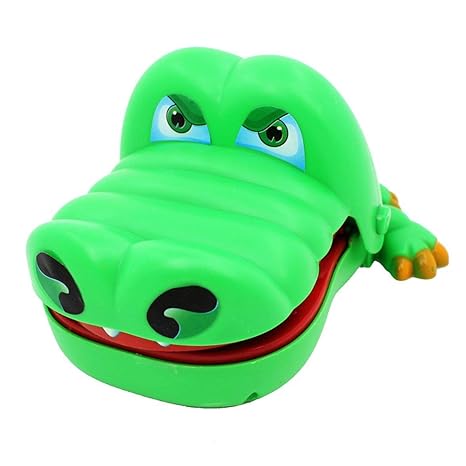 Kongqiabona große Krokodil Mund Zahnarzt Biss Finger Spielzeug lustige Spiel Witz Neuheit Antistress Spielzeug für Kinder Kin