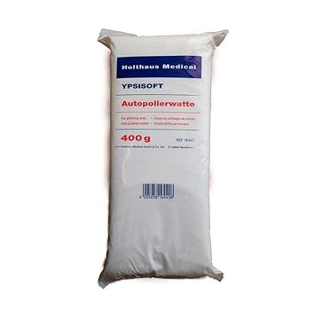 Holthaus Medical Autopolierwatte Watte Polierwatte, 100% Viskose, 400g