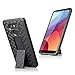 LG G6 Case, BEKASE (TM) Hard Shell Holster Combo Matte Finish Protective Slim Case for LG G6 with Kickstand and Locking Belt Swivel Clip (Black)