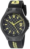 Ferrari 830286 Pit Crew Analog Display Quartz Black Watch