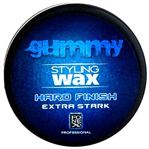 Gummy Styling Wax Hard Finish Extra Stark, 5 Ounce