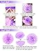 Kreatwow Mermaid Party Supplies & Party Decorations for Girls Birthday Party, Baby Shower, Bridal Shower Decorations 76 Pack