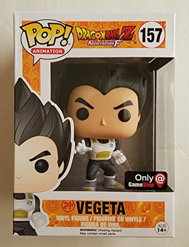 Funko pop! dragonball z vegeta #157 exclusive vinyl fig…