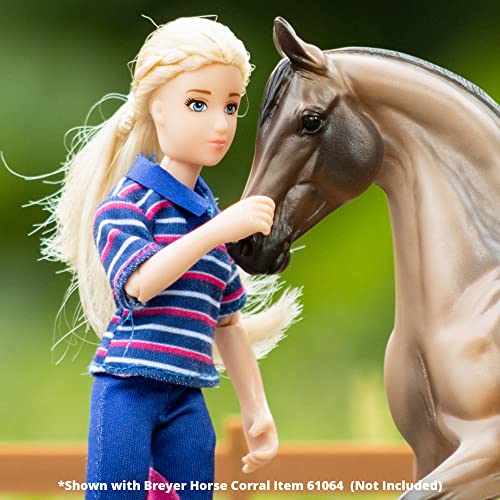 Breyer Freedom Series (Classics) English Horse & Rider Doll Set (112 Scale) Model 61114