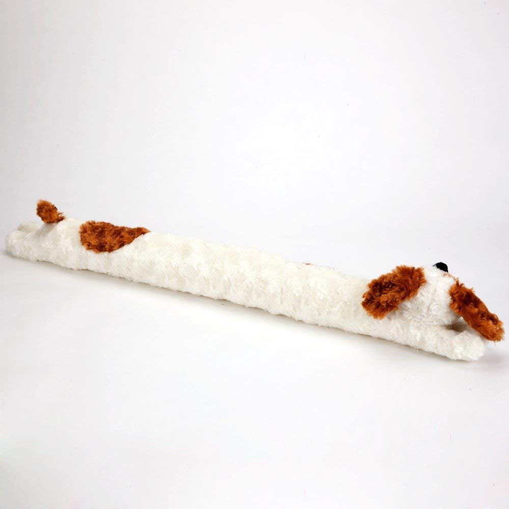 Plush Cat Door Draft Stopper Door and Window Breeze Guard Bits and