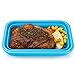 KUUK Collapsible Silicone Food Container - Large Size (28 oz), 3 Pack