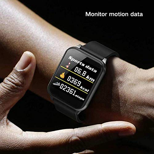 Fitness Tracker, ZOTOYI  Z02 Smart Watch Heart Rate Monitor Smart Bracelet IP67 Waterproof Built-in Blood Pressure Monitor Calorie Counting Pedometer Watch for Android and iOS System - Thumbnail 6