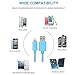 Gembonics Apple MFi Certified, 8 Pin Lightning to USB Cable 3ft Sync & Charger for iPhone X, 8 8Plus, 7 7 Plus, 6 6Plus, 5s, 5c, 5, iPad Air, Mini, iPod Touch (Blue)
