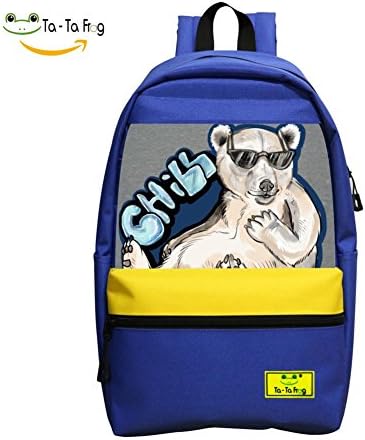 Polar Bear Student Backpack School Bag Fashion Customized Super Bookbag Break