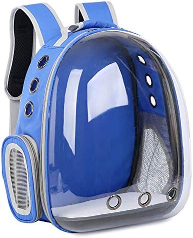 NA NuoPets Cat Backpack Carrier Bubble Bag, Small Dog Backpack Carrier for Small Dogs, Space Capsule Pet Carrier Dog Hiking Backpack Airline Approved Travel Carrier