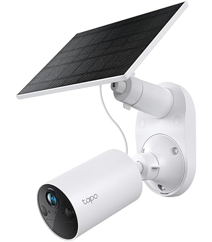 TP-Link Tapo SolarCam 2K, Outdoor Battery Camera w/Solar Panel