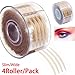 Eye tape double eyelid tape invisible eye stickers natural waterproof eye tape adhesive magic Charm big eye fiber glue tapes 4 Roller + Shaped Fork