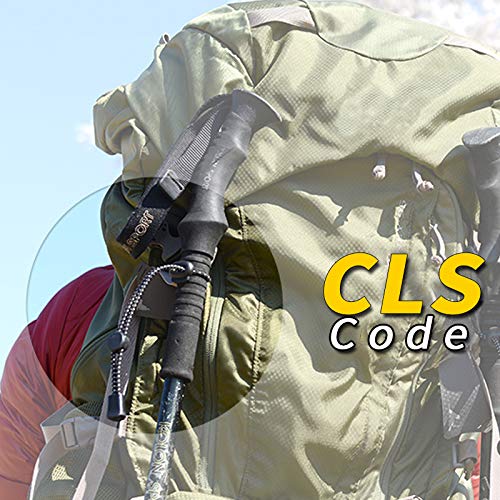 MagiDeal 4 stks Rugzak Wandelen Stok Houder, Wandelen Pole Bevestiging Gesp Elastische Touw Lanyard voor Bergbeklimmen… - Image 4