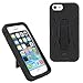 KIQ (TM) Black / Black Premium Heavy Duty Hybrid Case for iPhone 5 / 5S primary