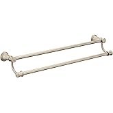 Moen YB6422BN Belfield 24-Inch Bathroom Double Towel Bar, Brushed Nickel