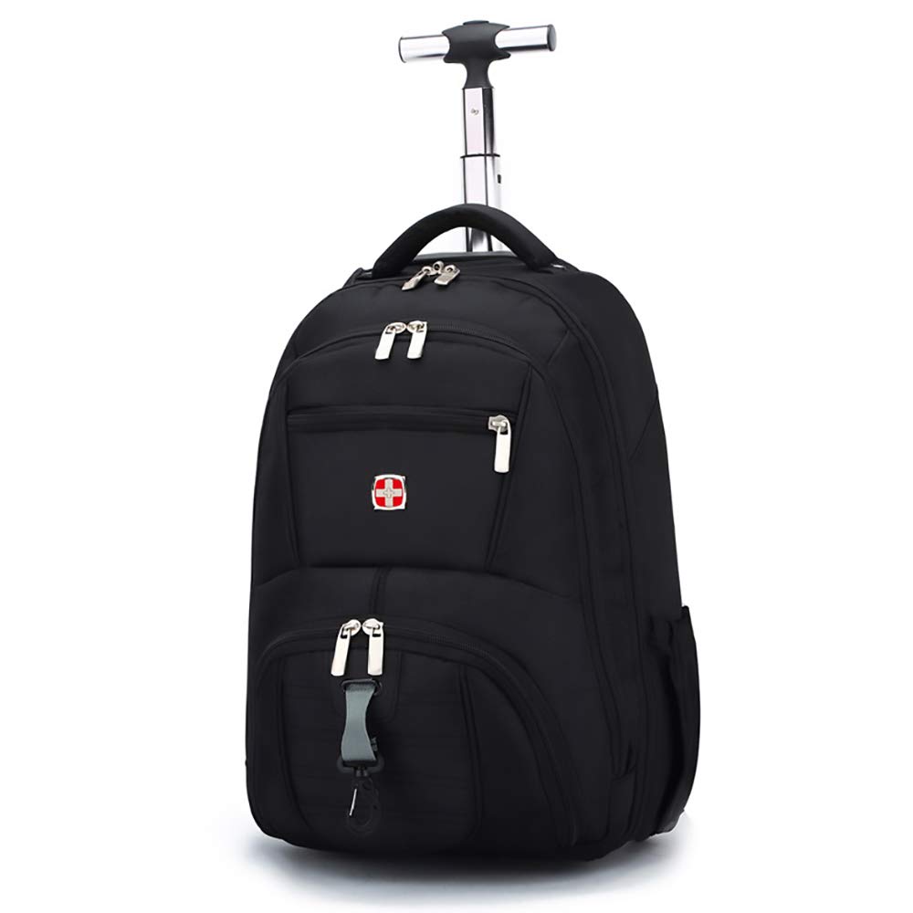 Valigeria Zaino con Ruote per Scuola di Viaggio a Ruota Libera Impermeabile  in Nylon Bagaglio a Mano con Cerniere FGKING Borsa da Viaggio per Trolley  Borsa Ultraleggera e di Grande capacità urban-earth.co.uk