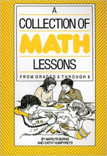 A Collection Of Math Lessons Grade 6 8 Burns Marilyn Tank Bonnie Humphreys Cathy Amazon Ca Books
