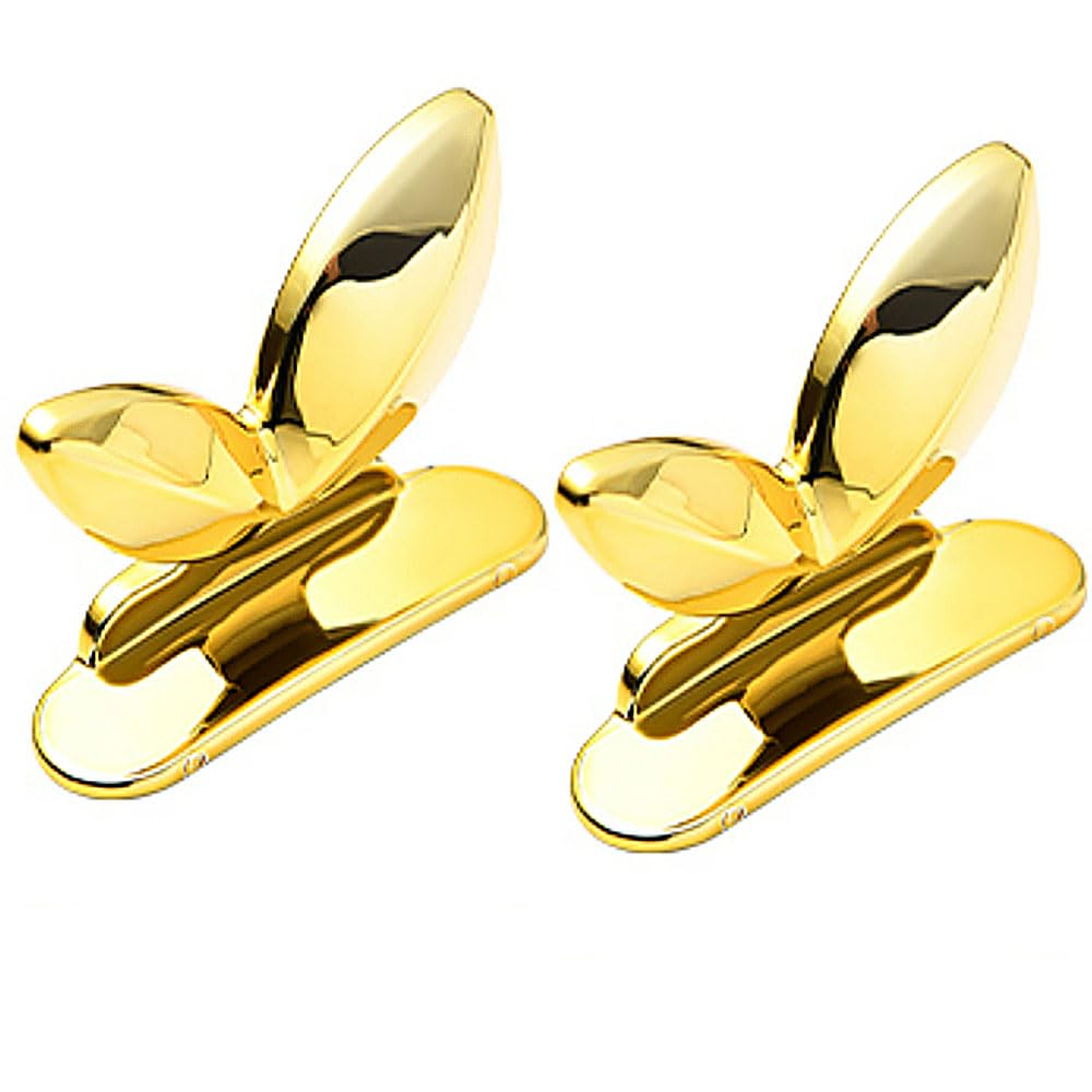 2 Pcs Toilet Seat Lifter Toilet Seat Lifter Handle Toilet Lid Lifter Toilet Cover Lifter Toilet Lid Handdle Avoid Touching for Various Bathroom Accessories Golden