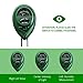 COLIBYOU Soil Meter, 3-in-1 Soil Tester Kit Moisture Soil Meter with Light, PH & Acidity Meter Gardening Tools for Plant, Lawn, Farm, Indoor/Outdoors to Use, Easy Read Indicator (No Battery needed)