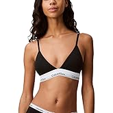 Calvin Klein Women's Modern Cotton Lightly Lined Triangle Wireless Bralette