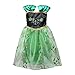 LOEL Princess Costumes Birthday Party Costume Cosplay Dress Up for Little Girls,3-4T
