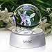 AXAYINC 3D Crystal Ball LED Night Lights Advance Laser Engraving Children's Gift (Umbreon)