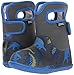 Bogs Baby Bogs Waterproof Insulated Toddler/Kids Rain Boots for Boys and Girls, Dino Print/Gray/Multi, 8 M US Toddler