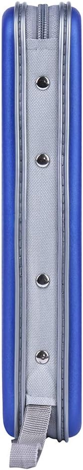 alavisxf xx CD Holder, 72 Capacity CD/DVD Case Holder Portable Wallet Storage Organizer Hard Plastic Protective Storage Holder for Car Travel(72 Capacity, Blue 72): Electronics