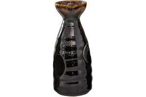 Urban Tokyo Tokkuri Porcelain Sake Bottle Server 10 fl oz Hot or Cold Sake Home or Restaurant Supply Use Reactive Glazed Cera