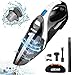 Handheld Vacuum, LOZAYI 7KPA Cordless Hand Vacuum Cleaner Rechargeable Hand Vac, LED Light 100W Stronger Cyclonic Suction Lightweight Wet/Dry Vacuum for Home Pet Hair Car Cleaning