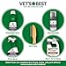 Vet's Best Flea and Tick Gentle-Mist Spray for Cats - Flea Treatment for Cats - Plant-Based Formula - Certified Natural Oils - Easy Application and Control - 6.3 oz
