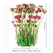 QUMY Large Aquarium Plants Artificial Plastic Fish Tank Plants Decoration Ornament for All Fish