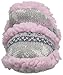 SkidDERS Kids Plush Moccasins Slipper