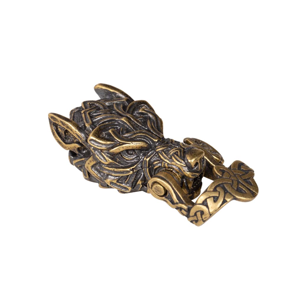 PARACORD PLANET | Stylish Mythical Paracord Bracelet Stylish Buckle Beasts of Legend Shackles | King Lycan The First Werewolf | Great for Parachute Cord Buckles, Beads, & Locks