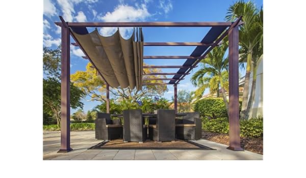 paragon-outdoor pr11wd2 C Backyard estructura suave Top con Chile ...