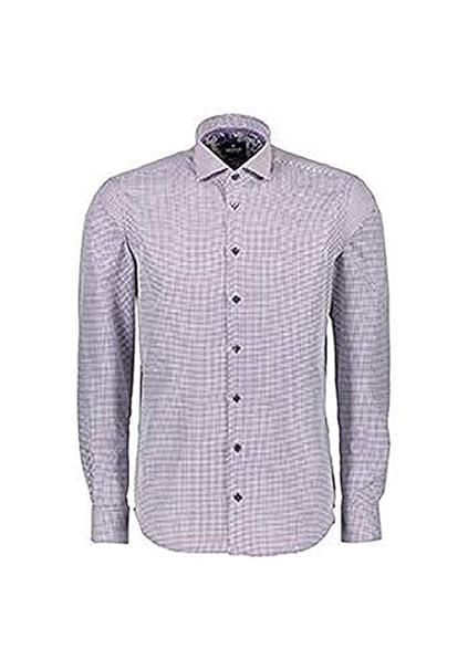 camisa purpura hombre