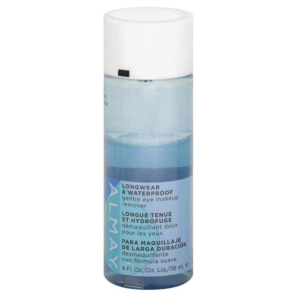 Almay Longwear & Waterproof Gentle Eye Makeup Remover for Women 4 oz (Pack of 6)