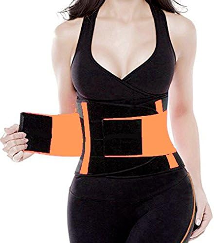 Augfis Waist Cincher Trimmer Corset Waist Training Trainer Belt for Weight Loss Women Fitness Workout