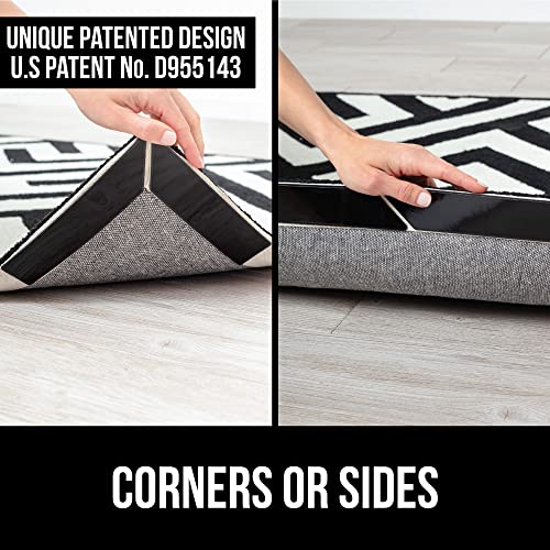 Gorilla Grip 16 Pack Extra Strong Patented Grippers for Rugs, Washable