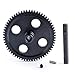 Toyoutdoorparts RC 0015 Black Metal Center Reduction Gear 62T Fit WLtoys 1/12 12428 12423