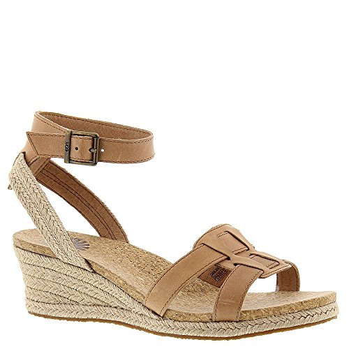 UGG Womens Maysie Wedge Sandal Tawny Size 7