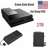 Data Bank/Hard Drive Enclosure for PS4 for PlayStation 4 with Flip-open Cover