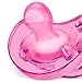 Chicco PhysioForma 100% Soft Silicone One Piece Pacifier for Babies Aged 0-6 Months | BPA & Latex Free | Reusable Sterilizing Case | Pink, 2pk