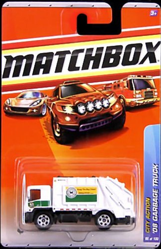 Matchbox 2010, '08 Garbage Truck 66/100, 1:64 Scale.
