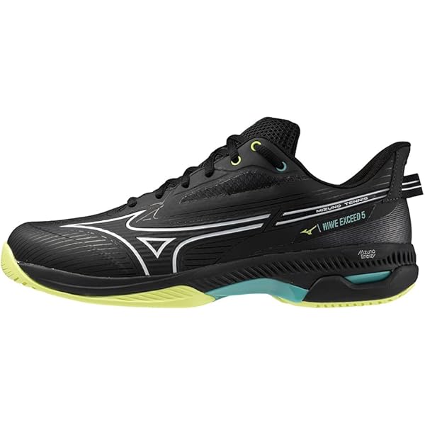 Amazon.com | Mizuno Wave Exceed 5 Wide OC Tennis Shoes, Artificial