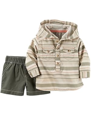 Carter's 2 Pc Sets, Khaki